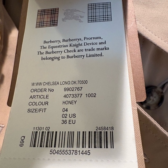 Chelsea Burberry Jacket - Picture 8 of 8